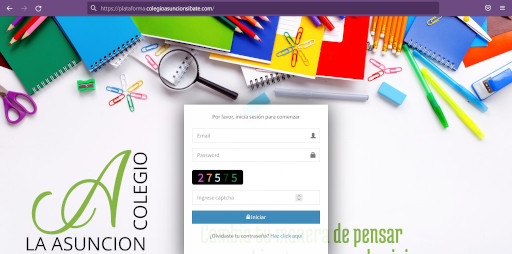 Plataforma Web Colegio Parroquial - Publica2online